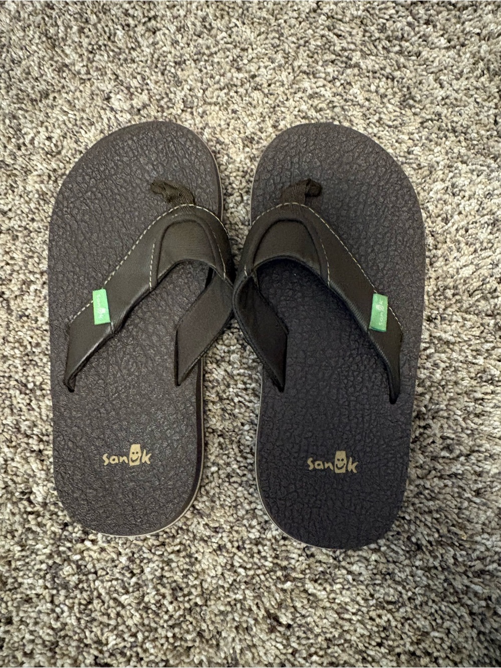 Sanuk kids Brown Flip-Flop Sandals